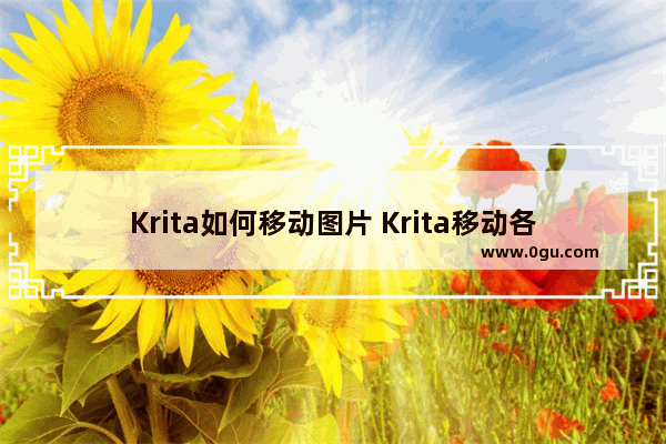 Krita如何移动图片 Krita移动各种图层的方法