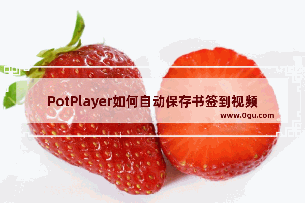 PotPlayer如何自动保存书签到视频文件夹 PotPlayer自动保存书签到视频文件夹的设置方法