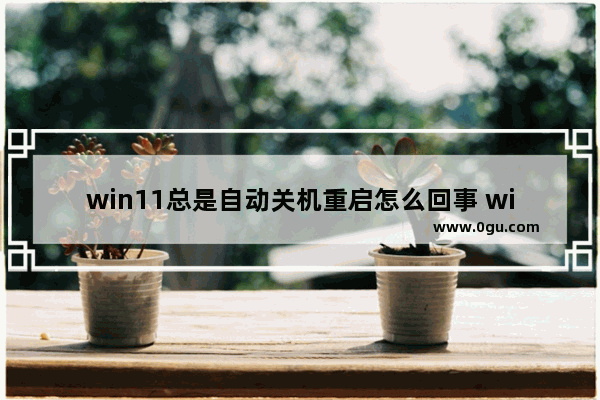 win11总是自动关机重启怎么回事 win10用着用着自动关机