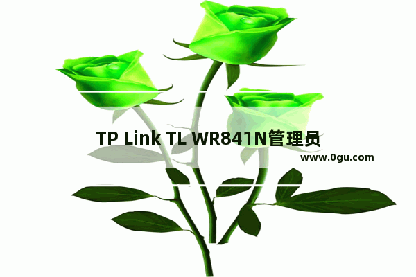 TP Link TL WR841N管理员密码(初始密码)在哪里看