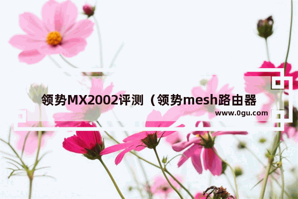 领势MX2002评测（领势mesh路由器推荐）