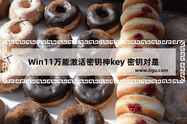 Win11万能激活密钥神key 密钥对是什么