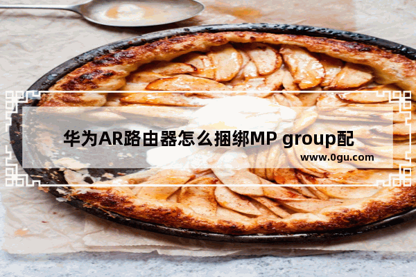 华为AR路由器怎么捆绑MP group配置到E1接口