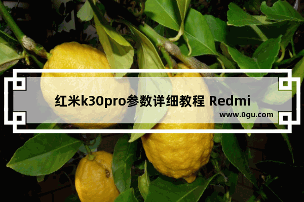 红米k30pro参数详细教程 Redmi K30 Pro上手评测