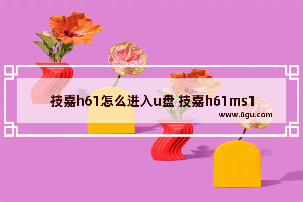 技嘉h61怎么进入u盘 技嘉h61ms1怎么设置u盘启动