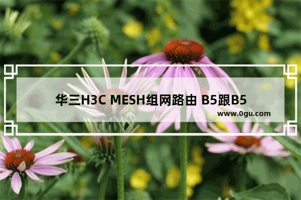 华三H3C MESH组网路由 B5跟B5mini拆机评测