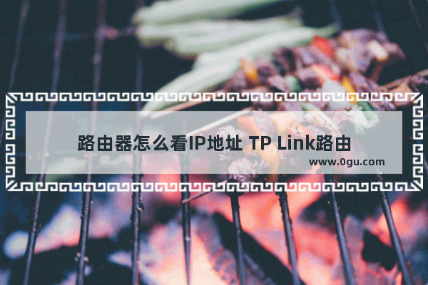 路由器怎么看IP地址 TP Link路由器查看IP地址的方法