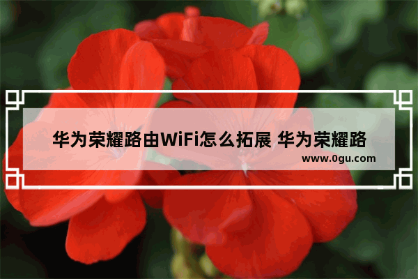 华为荣耀路由WiFi怎么拓展 华为荣耀路由WiFi拓展步骤【详解】