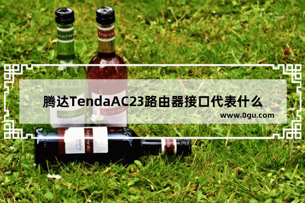 腾达TendaAC23路由器接口代表什么意思?【图解】