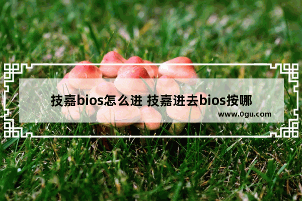 技嘉bios怎么进 技嘉进去bios按哪个键