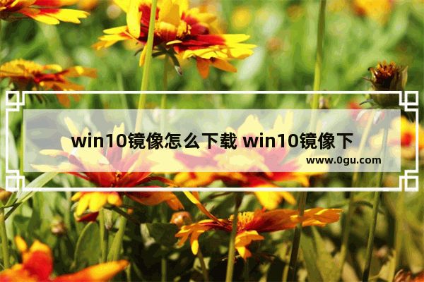 win10镜像怎么下载 win10镜像下载安装的教程