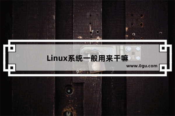 Linux系统一般用来干嘛