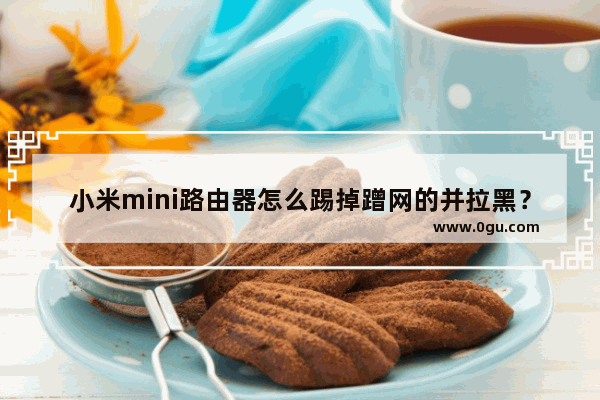 小米mini路由器怎么踢掉蹭网的并拉黑？