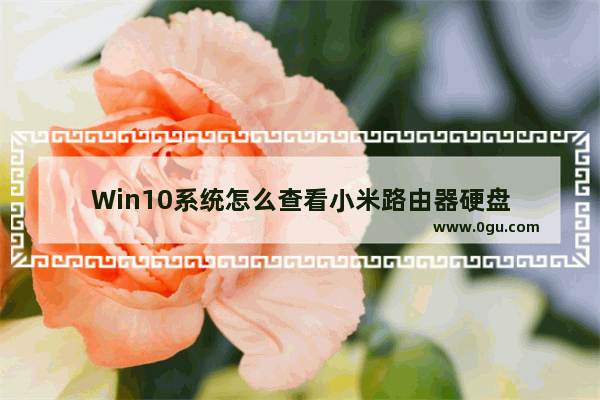 Win10系统怎么查看小米路由器硬盘