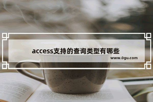 access支持的查询类型有哪些 