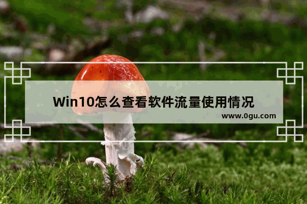 Win10怎么查看软件流量使用情况