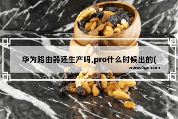 华为路由器还生产吗,pro什么时候出的(华为路由器pro3啥时候出来)