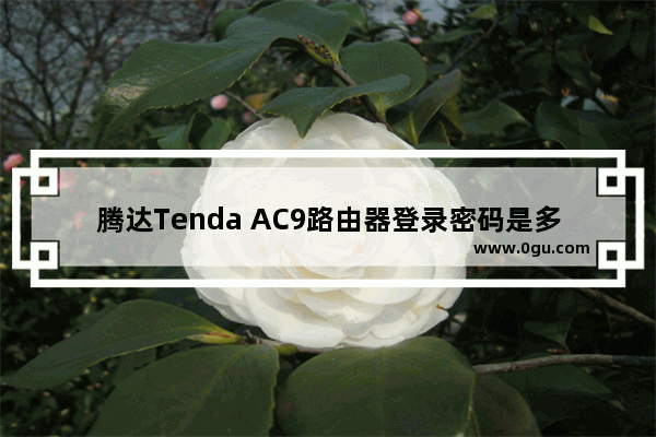 腾达Tenda AC9路由器登录密码是多少？