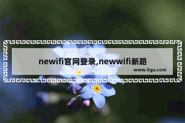 newifi官网登录,newwifi新路由器设置手机上网设置教程