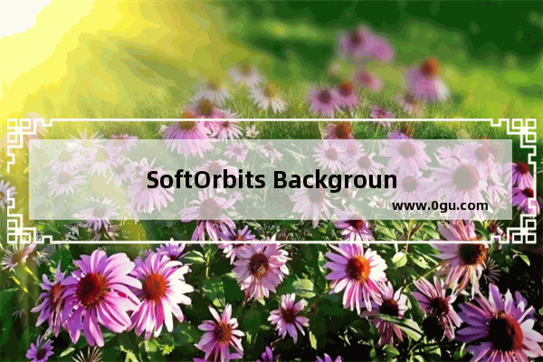 SoftOrbits Background Remover的使用方法 SoftOrbits Background Remover怎么用