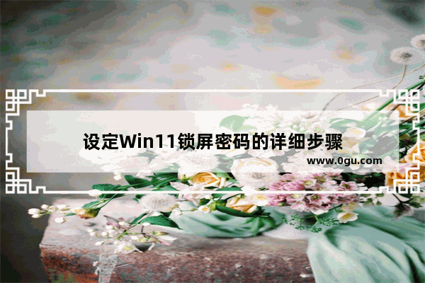 设定Win11锁屏密码的详细步骤