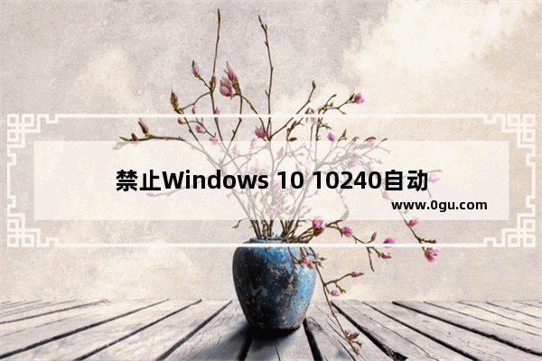 禁止Windows 10 10240自动更新驱动设置