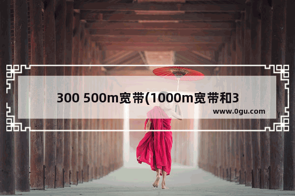 300 500m宽带(1000m宽带和300m宽带)