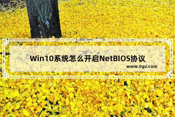 Win10系统怎么开启NetBIOS协议