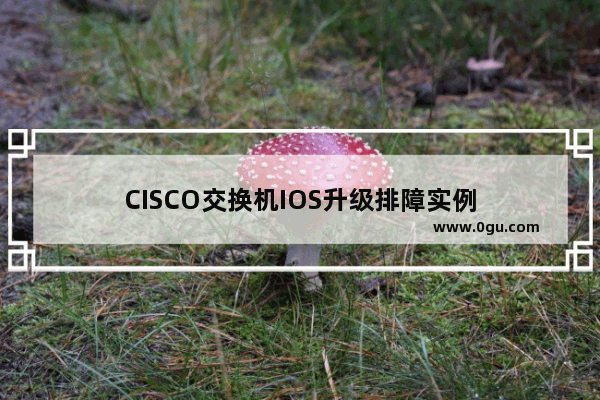 CISCO交换机IOS升级排障实例