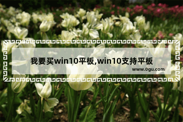 我要买win10平板,win10支持平板电脑吗