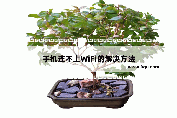 手机连不上WiFi的解决方法