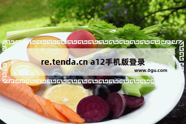 re.tenda.cn a12手机版登录入口界面