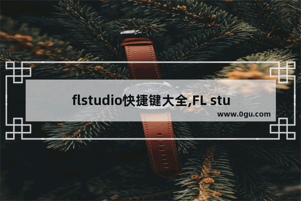 flstudio快捷键大全,FL studio快捷键