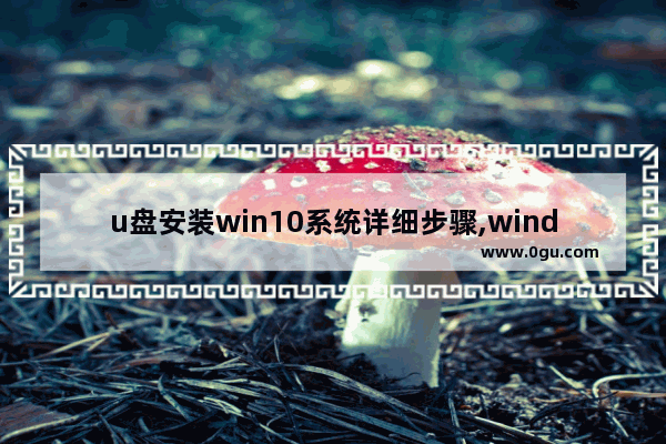 u盘安装win10系统详细步骤,windows10安装U盘