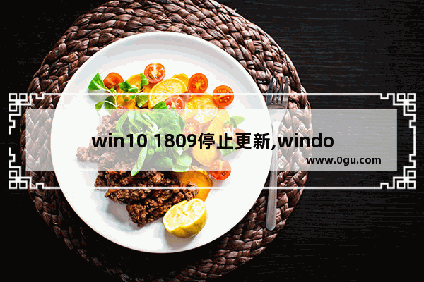 win10 1809停止更新,windows10撤销更新