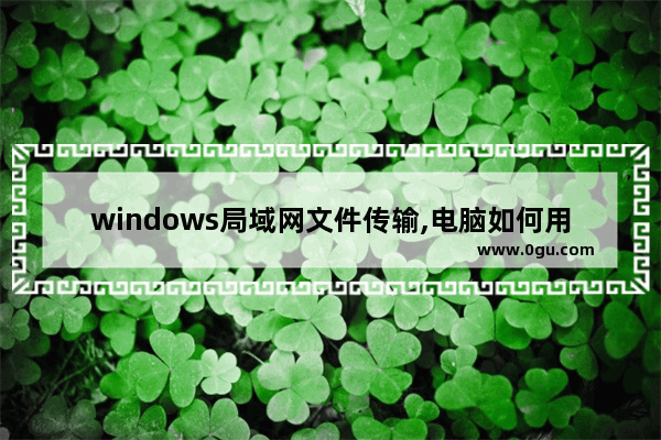 windows局域网文件传输,电脑如何用局域网互传文件