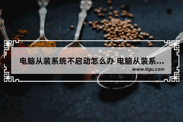 电脑从装系统不启动怎么办 电脑从装系统不启动怎么办呢