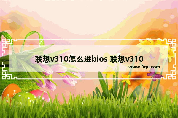 联想v310怎么进bios 联想v310怎么进入bios设置硬盘启动