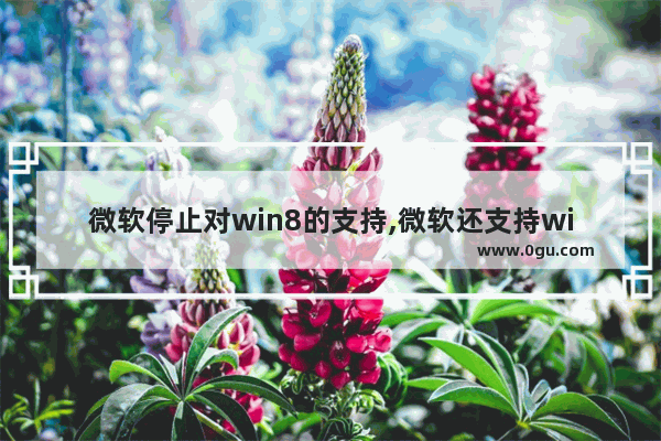 微软停止对win8的支持,微软还支持win8.1吗