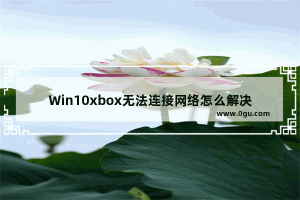 Win10xbox无法连接网络怎么解决