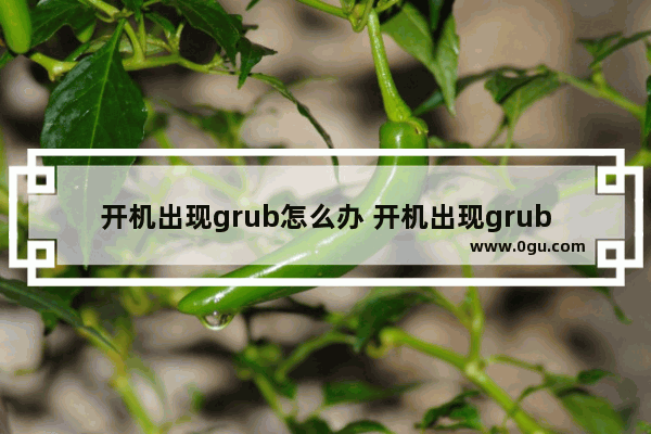 开机出现grub怎么办 开机出现grub解决办法