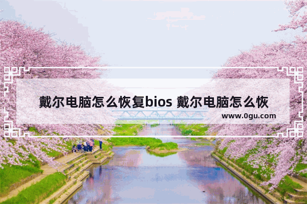 戴尔电脑怎么恢复bios 戴尔电脑怎么恢复出厂设置按f几