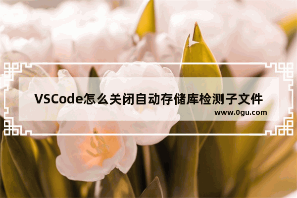 VSCode怎么关闭自动存储库检测子文件夹