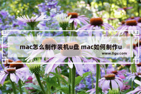 mac怎么制作装机u盘 mac如何制作u盘启动盘安装win10系统