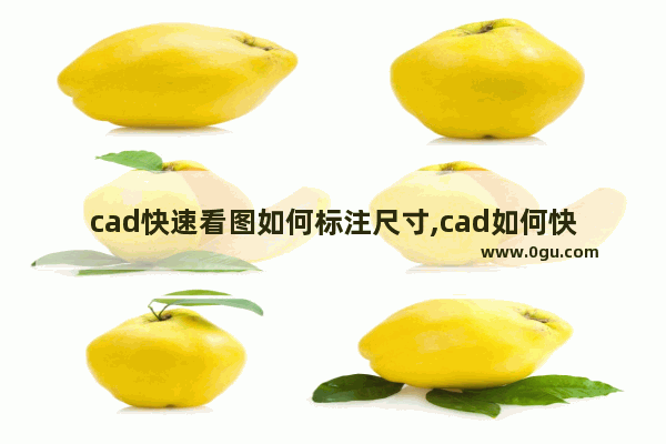 cad快速看图如何标注尺寸,cad如何快速标注尺寸快捷键