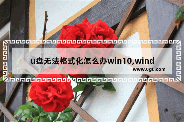 u盘无法格式化怎么办win10,windows10无法格式化u盘怎么办