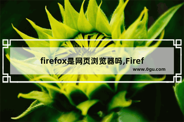 firefox是网页浏览器吗,Firefox网页版