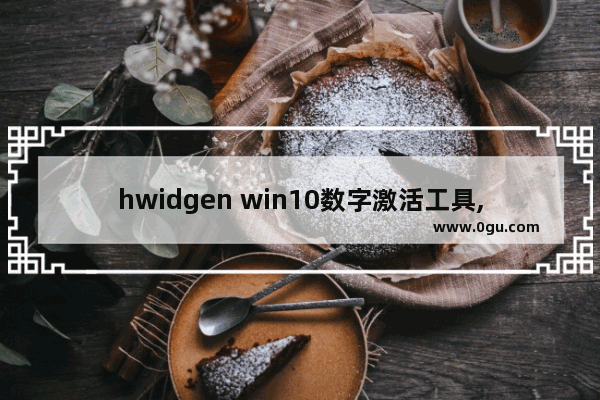 hwidgen win10数字激活工具,HWIDGEN v62.01中文版(Win10永久数字激活工具)