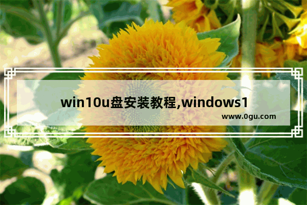 win10u盘安装教程,windows10怎么用u盘安装,U盘系统安装步骤windows10