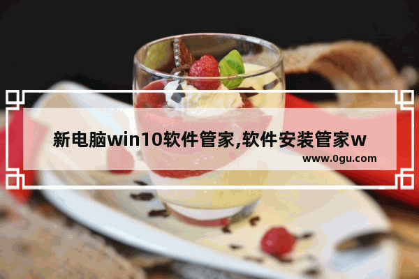 新电脑win10软件管家,软件安装管家win10系统安装教程